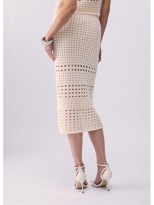 Gonna midi in crochet LIU JO | WA6327MA79R/10701